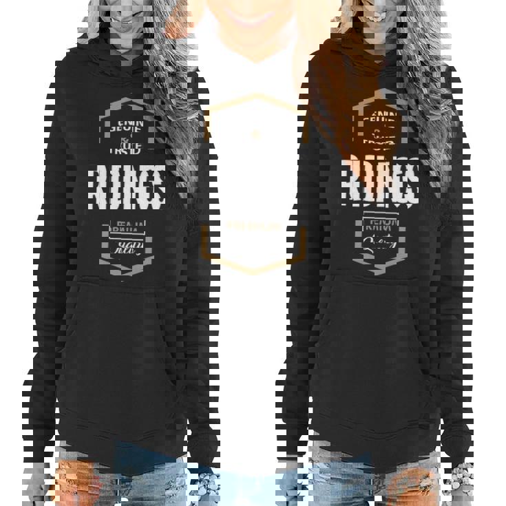Ridings Name Gift Ridings Quality Women Hoodie