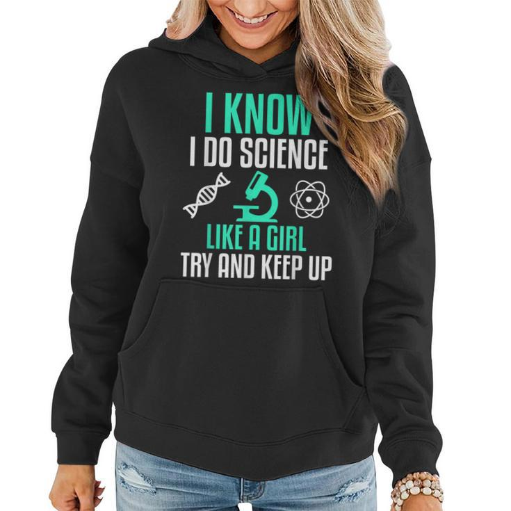 Science Stem Girl Biology Pharmacy Tech Women Hoodie