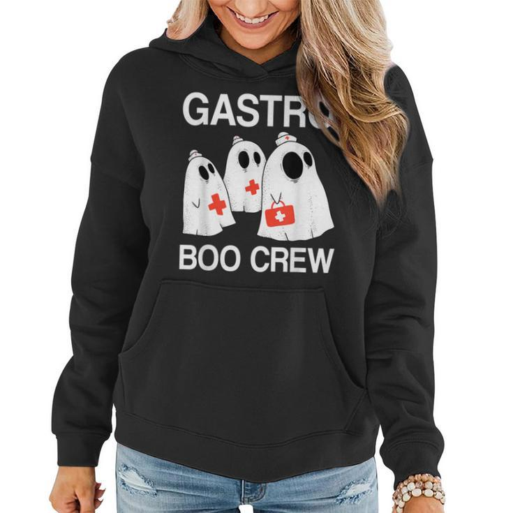 Spooky Gastro Boo Crew Halloween Costume Gi Nurse Women Hoodie