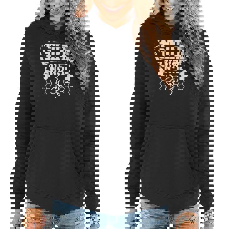 Steminist Science Teacher Student Women Hoodie