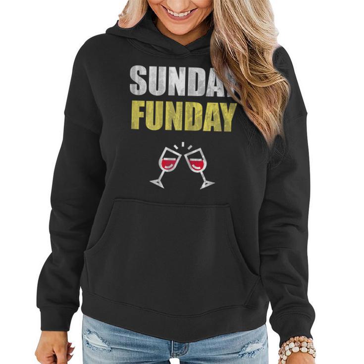 Sunday Funday For Women Women Hoodie