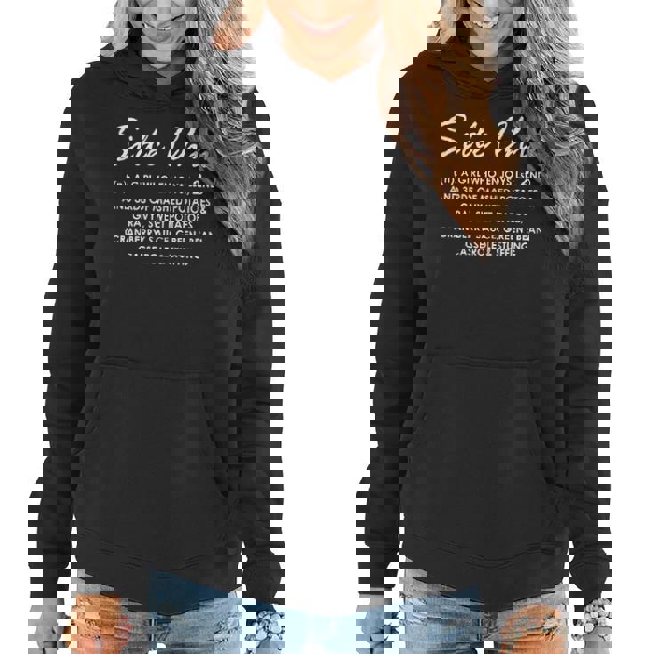 Thanksgiving Side Chick Funny Thanksgiving  Women Hoodie