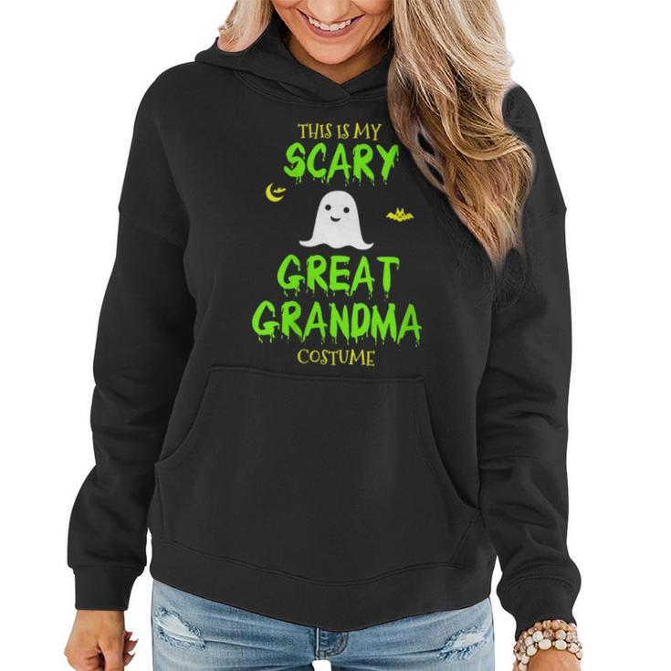 This Is My Scary Great Grandma Costume Halloween Lazy Easy  Women Hoodie