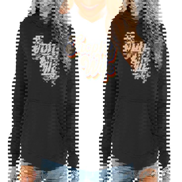 Trophy Wife Retro Style Women Hoodie