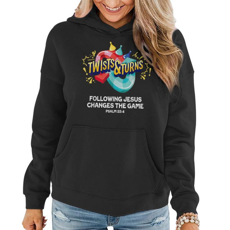 Twists And Turns Vbs Vibes Christian Games Games Funny Gifts Women Hoodie