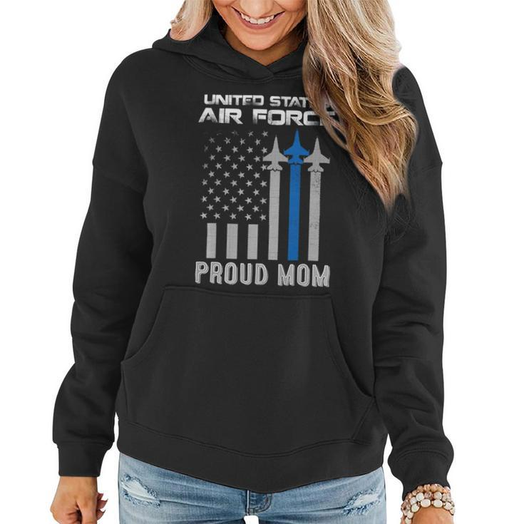 Veteran Vets Us Air Force Proud Mother Proud Air Force Mom Veteran Day Veterans Women Hoodie