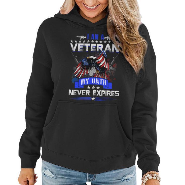 Veteran Vets USArmy Veteran For Veteran Day Gift Idea 1 Veterans Women Hoodie