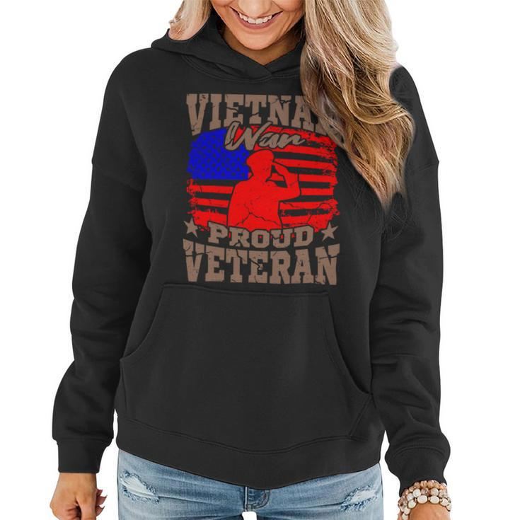 Veterans Day Vietnam War Proud Veteran 259 Women Hoodie