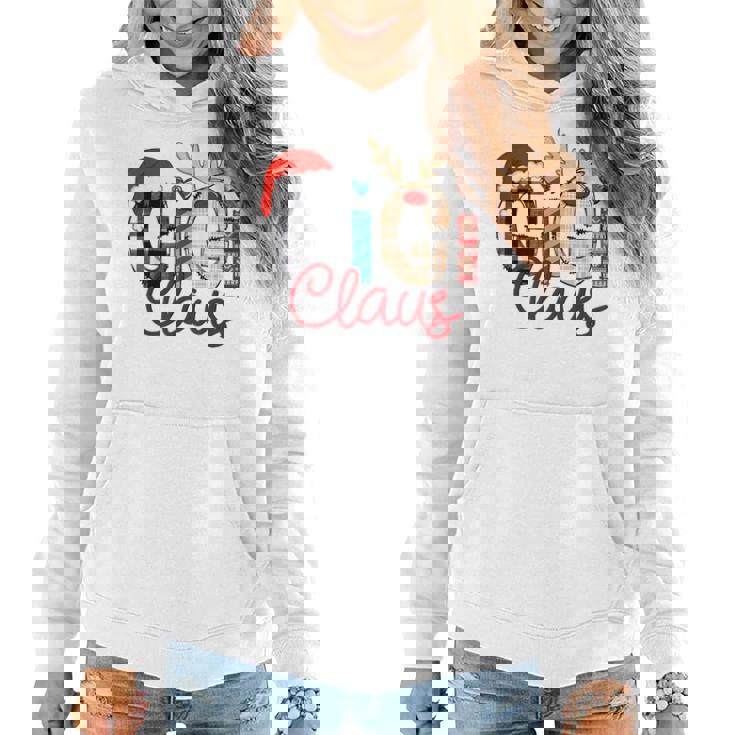 Gigi Claus Reindeer Christmas Women Hoodie