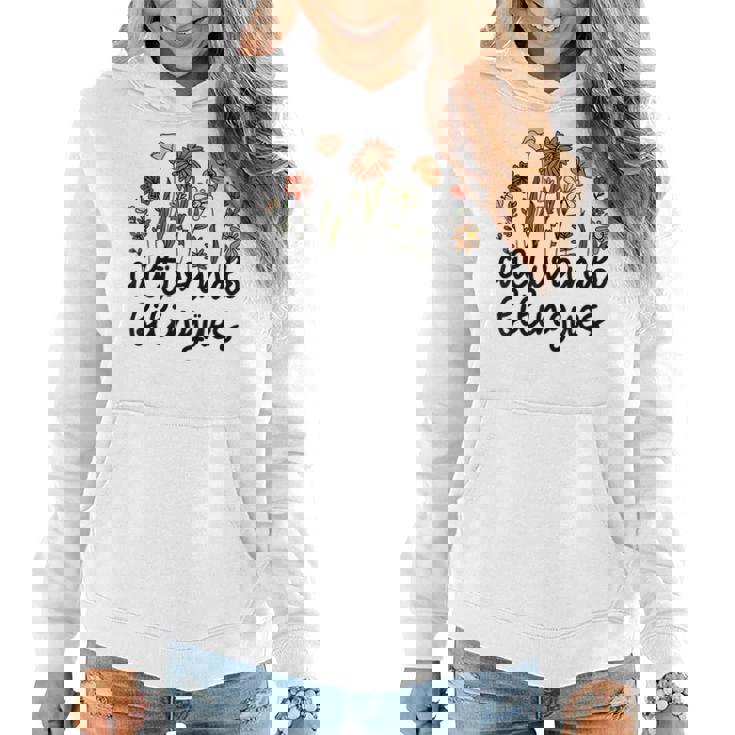 Retro Cultivando Bilingues Dual Language Bilingual Teacher Women Hoodie