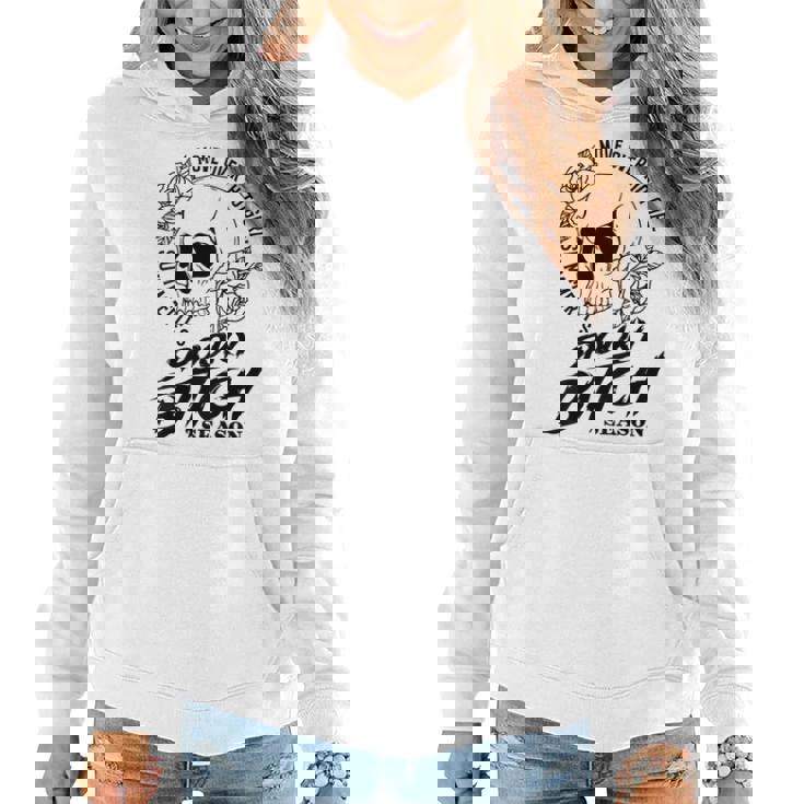 Skull Move Over Hot Girl Summer It's Spooky-Bitch Season Women Hoodie