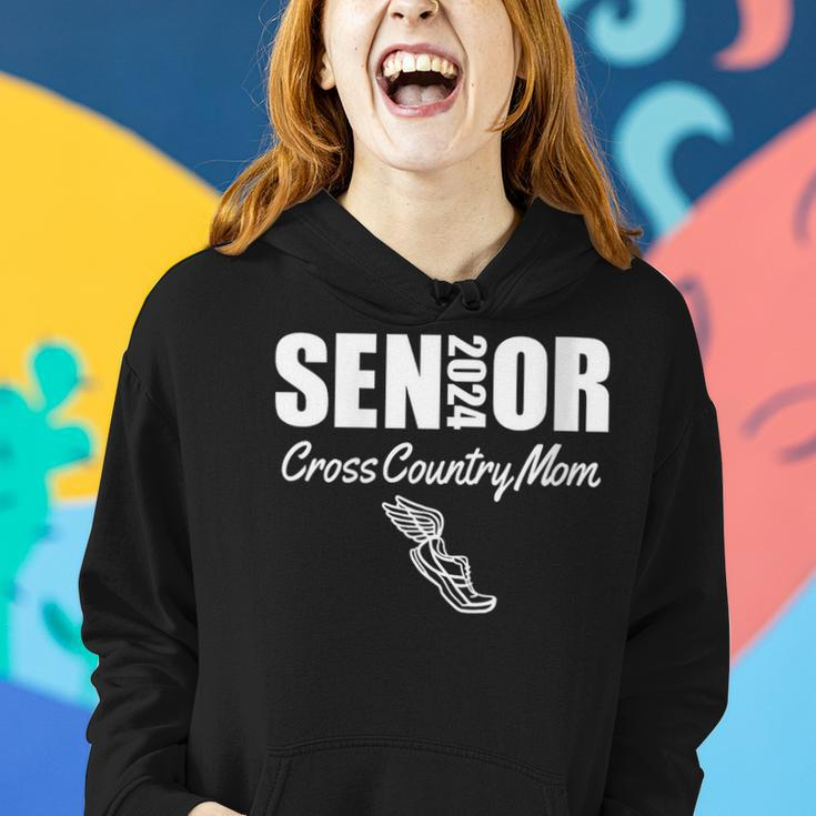 2024 Senior Cross Country Mom Class Of 2024 Parent Helper Women Hoodie Gifts for Her