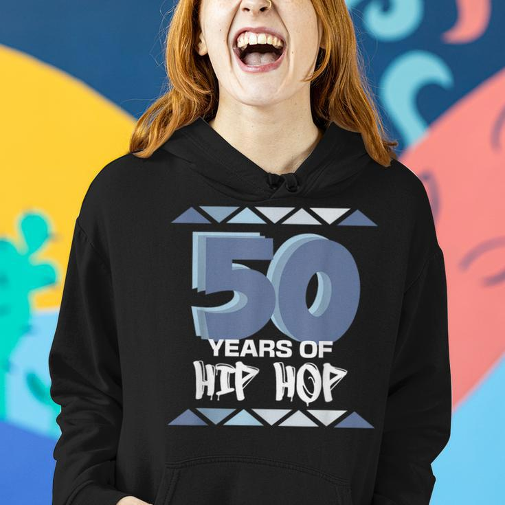 50 Years Of Hip Hop 90S Retro | 50Th Anniversary Women Hoodie Gifts for Her