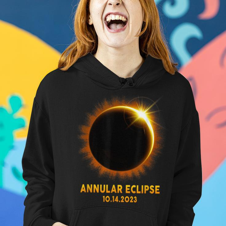 Annular Solar Eclipse 101423 America Annularity Celestial Women Hoodie Gifts for Her
