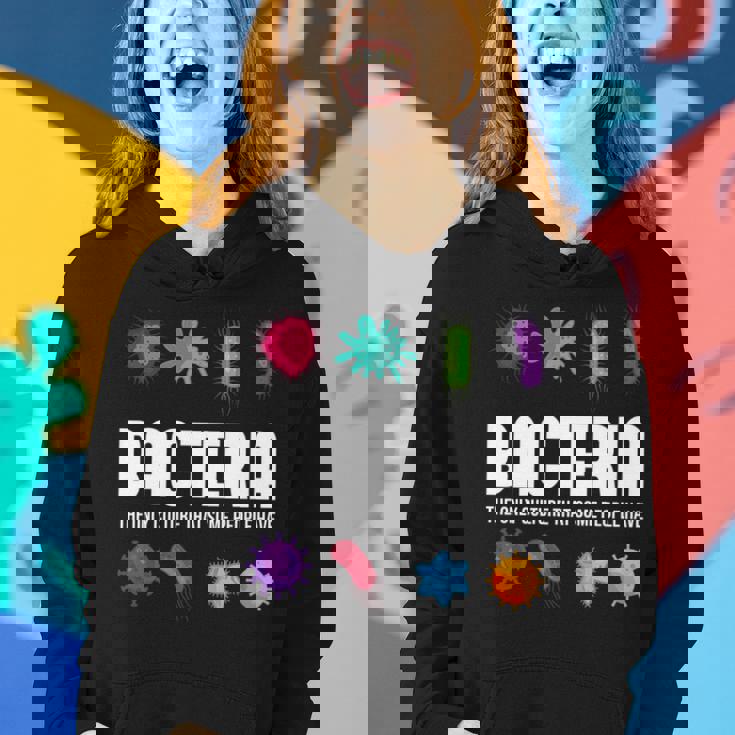 Bacteria The Only Culture That Some People Have Biology Women Hoodie Gifts for Her
