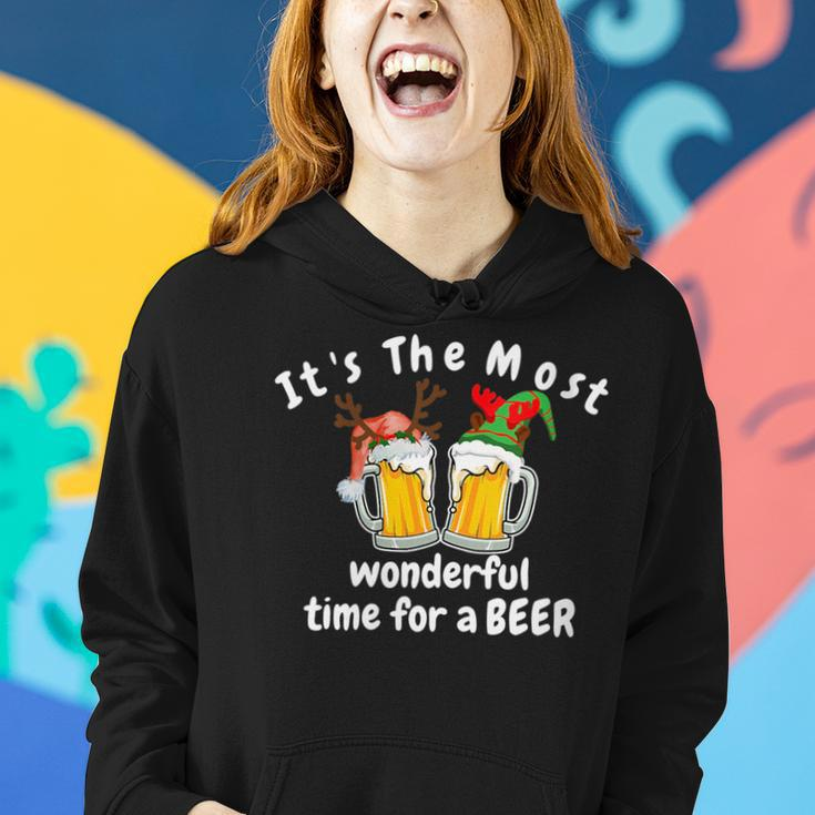 Beer For Men Women Funny Ugly Christmas Xmas Alcohol Women Hoodie Gifts for Her