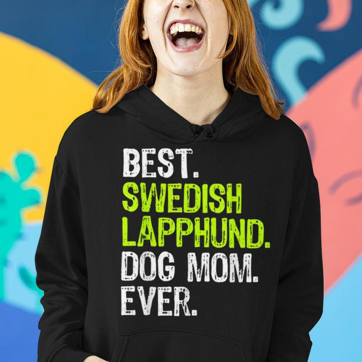 Best Swedish Lapphund Dog Mom Ever Dog Lovers Women Hoodie Gifts for Her