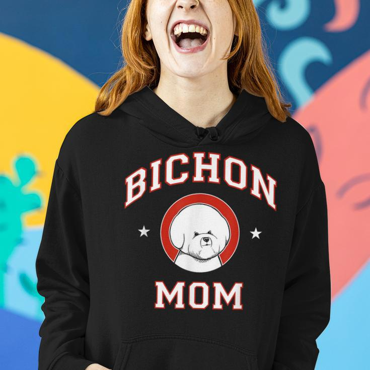 Bichon Frise Mom Dog Mother Women Hoodie Gifts for Her