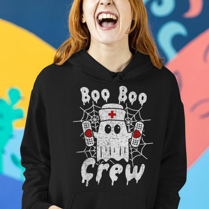 Boo Boo Crew Nurse Halloween Ghost Costume Women Hoodie Gifts for Her