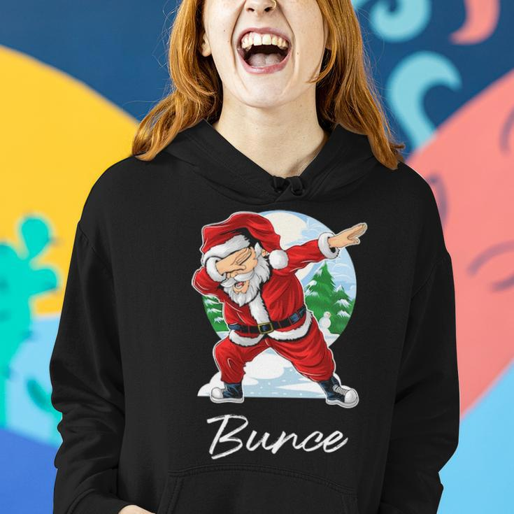 Bunce Name Gift Santa Bunce Women Hoodie Gifts for Her