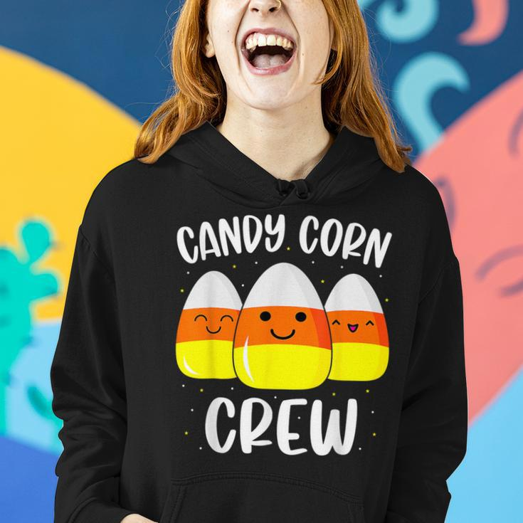 Candy Corn Crew Halloween Costume Friends Women Hoodie Gifts for Her