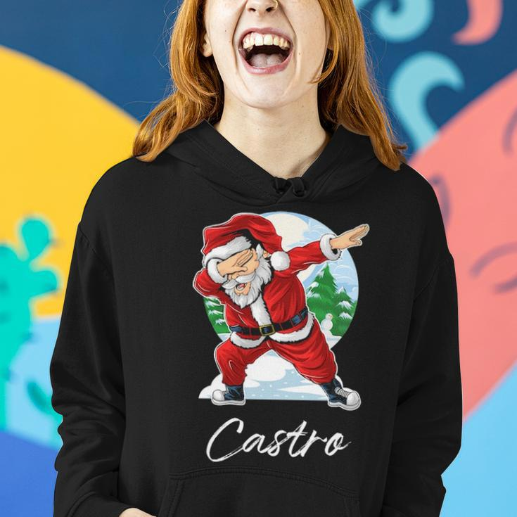 Castro Name Gift Santa Castro Women Hoodie Gifts for Her