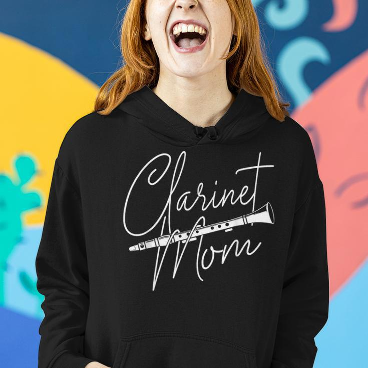 Clarinet Mom Clarinetist Marching Band Player Music Lover Women Hoodie Gifts for Her