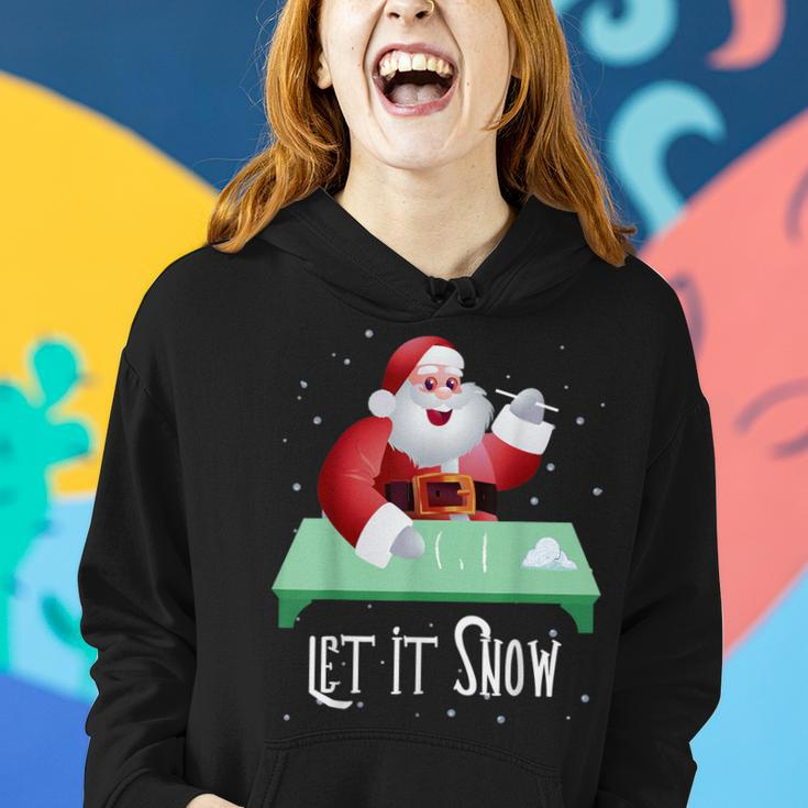 Cocaine Snorting Santa Christmas Sweater Women Hoodie Gifts for Her