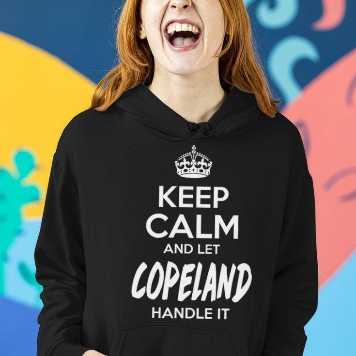 Copeland Name Gift Keep Calm And Let Copeland Handle It Women Hoodie Gifts for Her
