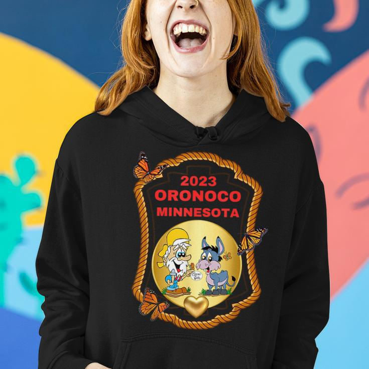 Cute 2023 Oronoco Minnesota Heart Of Gold Monarch Butterfly Butterfly Funny Designs Funny Gifts Women Hoodie Gifts for Her