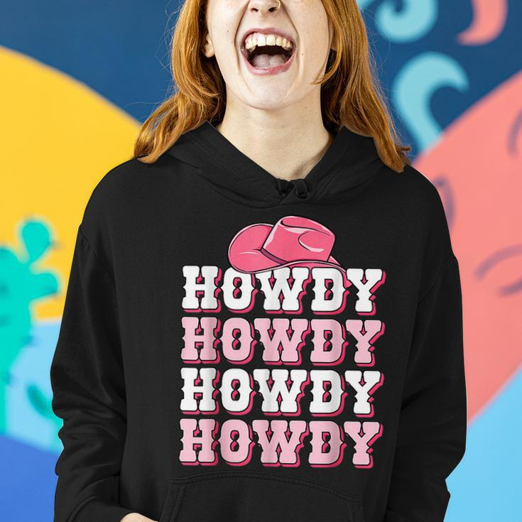 Cute Howdy Western Country Cowgirl Texas Rodeo Women Girls Texas Funny Designs Gifts And Merchandise Funny Gifts Women Hoodie Gifts for Her