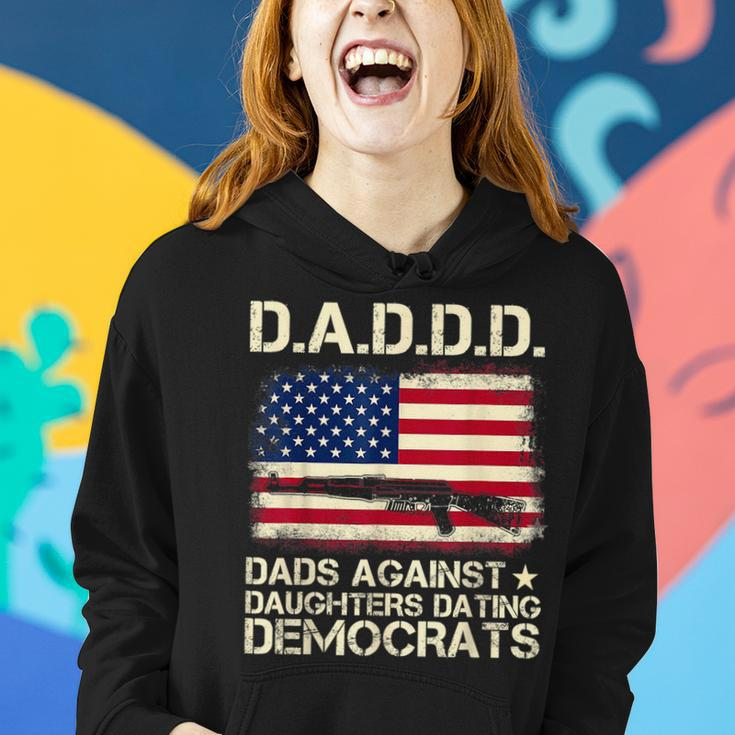 Daddd Dads Against Daughter Dating Democrats Fathers D Women Hoodie Gifts for Her