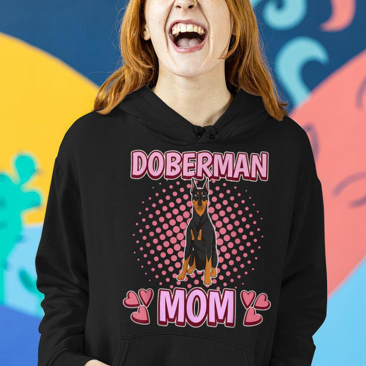 Doberman Mom Mommy Mothers Day Doberman Gift For Womens Gifts For Mom Funny Gifts Women Hoodie Gifts for Her