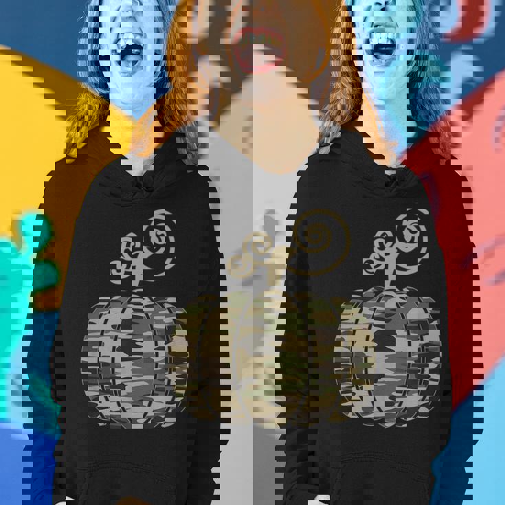 Fall Pumpkin Camo Military Tactical Halloween Costume Family Halloween Costume Women Hoodie Gifts for Her