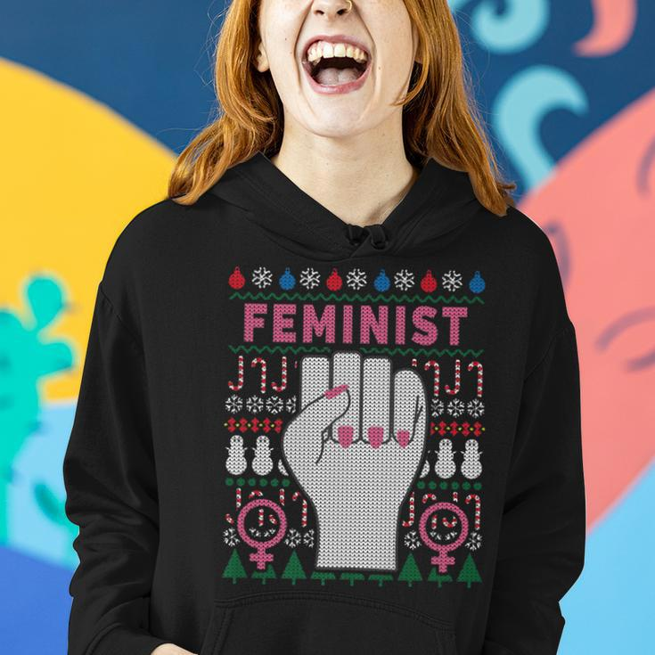 Feminist Power Equality For Ugly Christmas Sweater Women Hoodie Gifts for Her