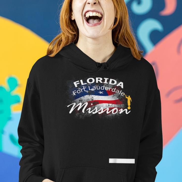 Florida Fort Lauderdale Mormon Lds Mission Missionary Gift Women Hoodie Gifts for Her