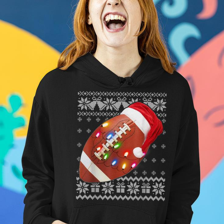 Football Christmas Ugly Christmas Sweater Women Hoodie Gifts for Her