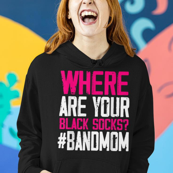 Where Are Your Black Socks Marching Band Mom Women Hoodie Gifts for Her
