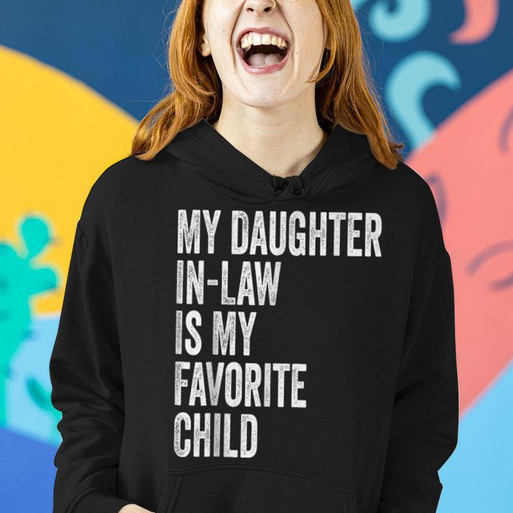 Funny My Daughter In Law Is My Favorite Child From Momin Law Women Hoodie Gifts for Her