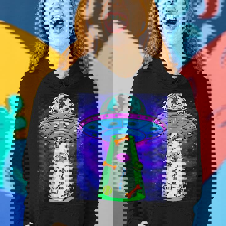 Funny Pug Pug Lover Pug Ufo Pug Mom Pug Dad Pug Women Hoodie Gifts for Her