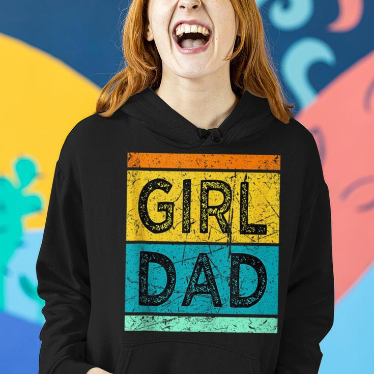 Girl Dad With Daughters Hashtag For Men Gift For Mens Funny Gifts For Dad Women Hoodie Gifts for Her