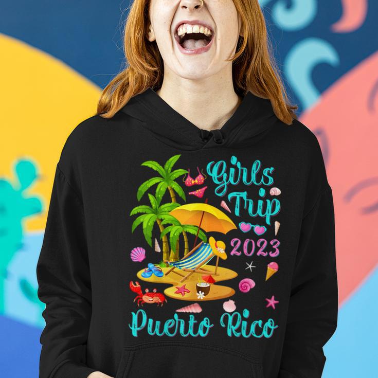 Girls Trip 2023 Beach Vacation Puerto Rico Beach Women Hoodie Gifts for Her