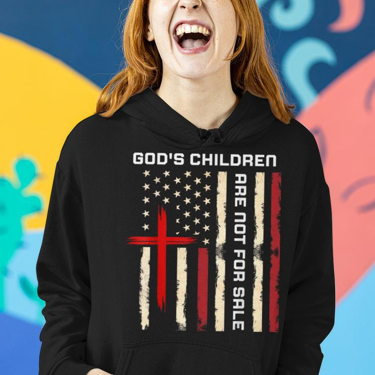 Gods Children Are Not For Sale Vintage Gods Children Quote Women Hoodie Gifts for Her