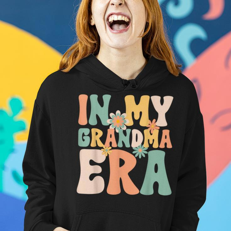 Groovy Retro In My Grandma Era Mothers Day Mom Life Women Hoodie Gifts for Her