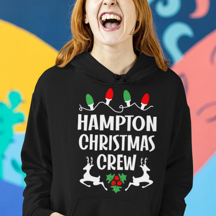 Hampton Name Gift Christmas Crew Hampton Women Hoodie Gifts for Her
