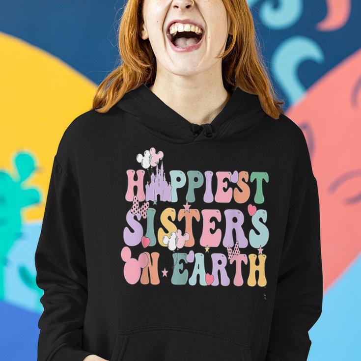 Happiest Sisters On The Earth Happy Birthday Sister Sister Women Hoodie Gifts for Her