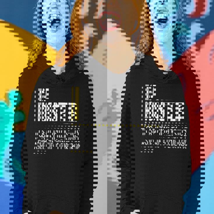 Hochstetler Name Gift Im Hochstetler Im Never Wrong Women Hoodie Gifts for Her