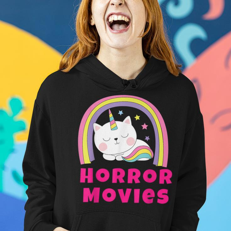 Horror Movies Sarcastic Retro Horror Movies Women Hoodie Gifts for Her
