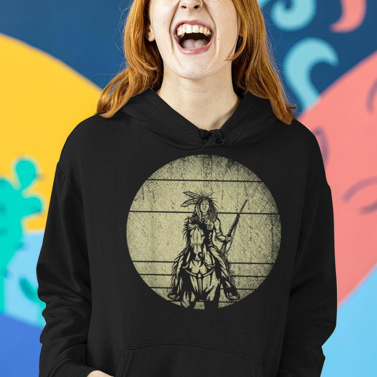 Horse Riding Native American Heritage Native American Women Hoodie Gifts for Her