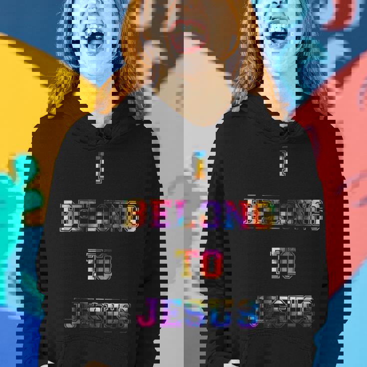 I Belong To Jesus Christian Gym Apparel Christian Dad Funny Gifts For Dad Women Hoodie Gifts for Her